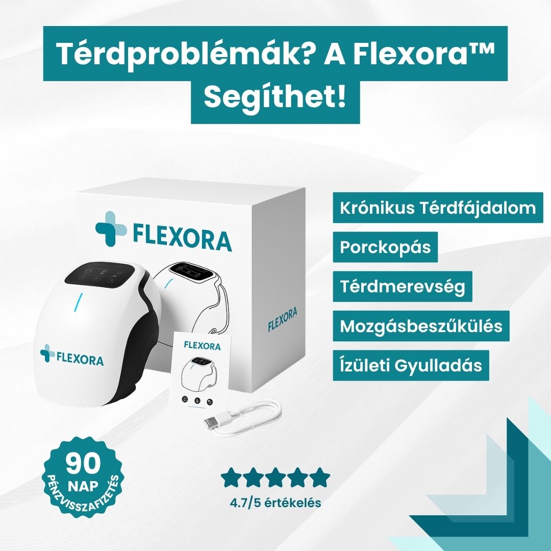 Flexora™ 3 az 1-ben Térdregeneráló Készülék