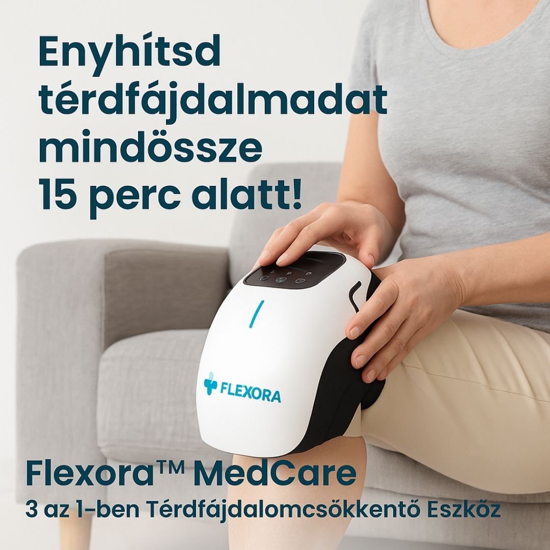 Flexora™ 3 az 1-ben Térdregeneráló Készülék