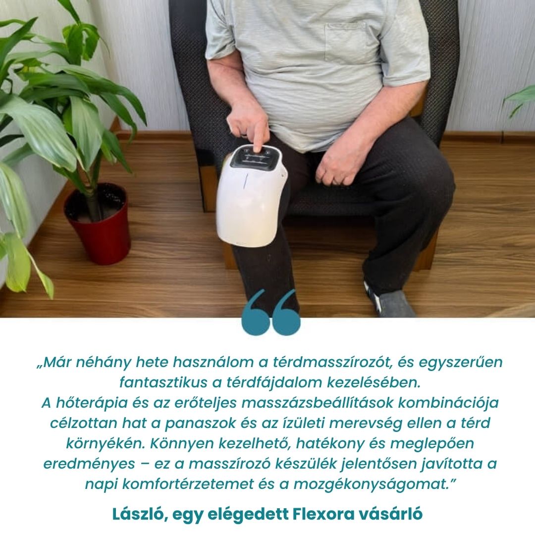 Flexora™ 3 az 1-ben Térdregeneráló Készülék